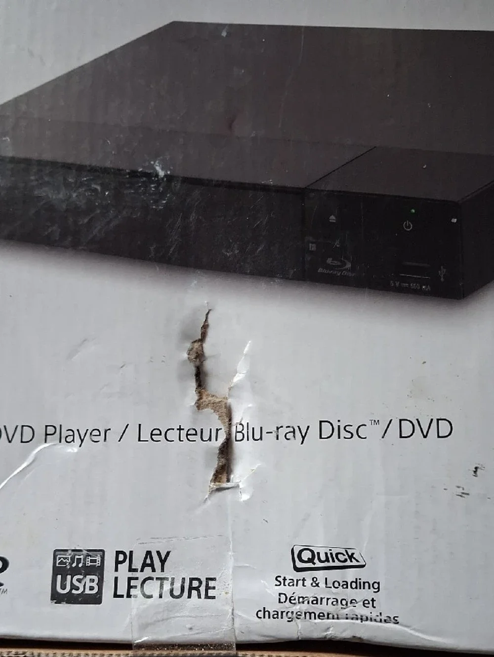 Sony Black Blu-ray/DVD Player S1700/K - Compact Media Disc Player